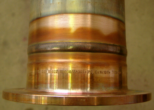 Cu-Ni焊接中的裂紋和孔隙！